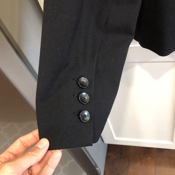 Vintage Fossil Black Button Down Blazer - Picture 7 of 12